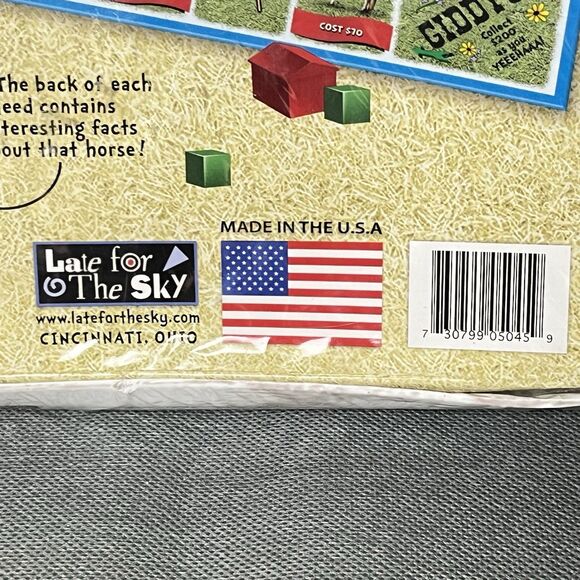 Horse-Opoly Board Game by Late For The Sky NEW-SEALED Horseopoly-Monopoly Game - Picture 3 of 9